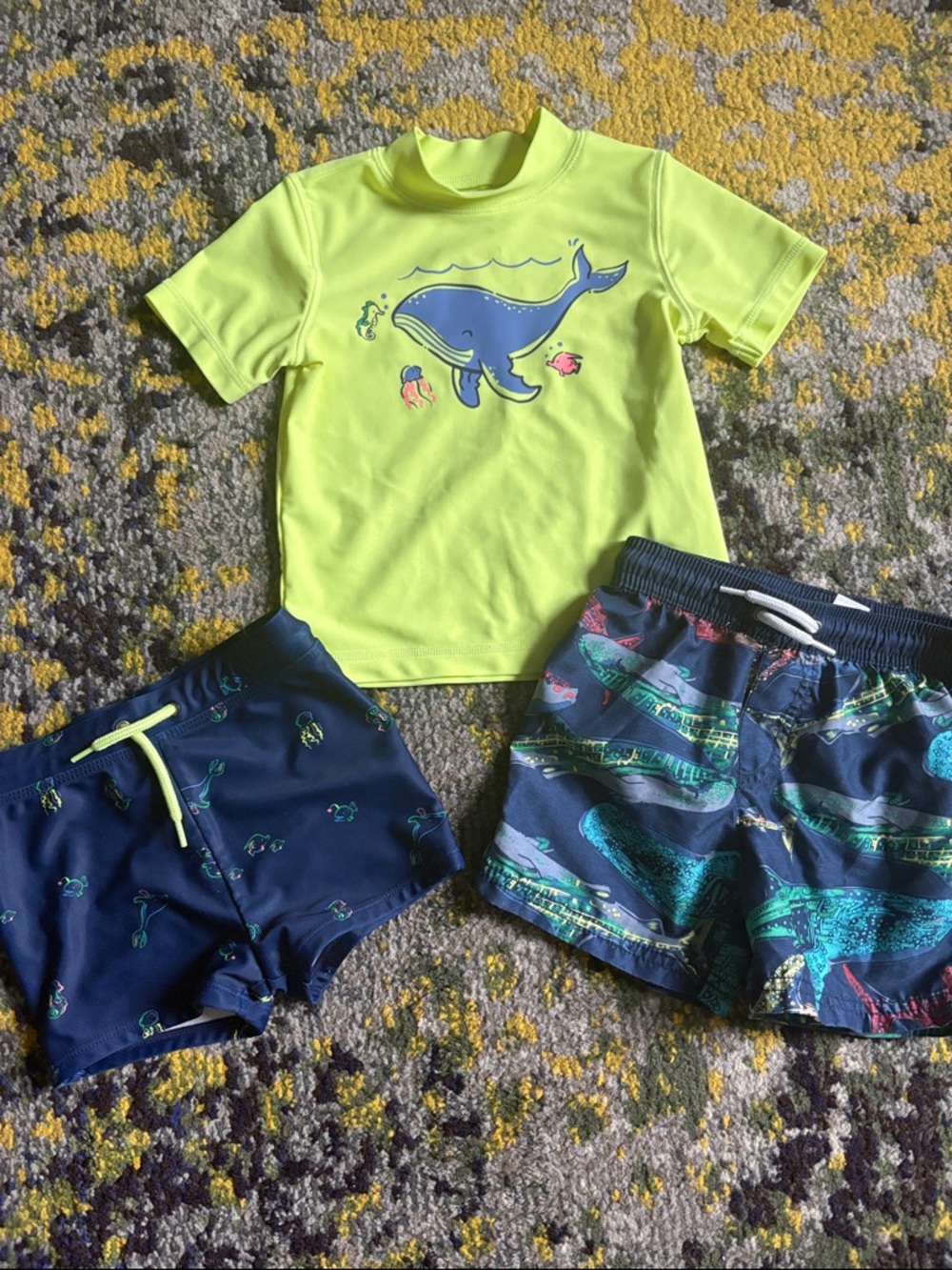 Carter’s Swim Lot Bathing Suits & Shirt